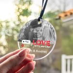 Κρεμαστό Αρωματικό Διακοσμητικό Αυτοκινήτου με Φωτογραφία