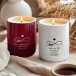 Σετ 2 Κεριά Matching Matching με Φωτογραφίες, Δώρο για Ζευγάρια