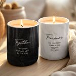 Σετ 2 Κεριά Matching Προσωποποιημένα με Φωτογραφίες