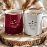 Σετ 2 Κούπες Matching με Φωτογραφίες, Δώρο για Ζευγάρια