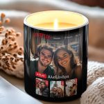 Σετ 2 Κεριά Matching Προσωποποιημένα, Δώρο για Ζευγάρια