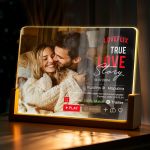 Φωτιστικό LED με Φωτογραφία, Ρομαντικό Δώρο για Ζευγάρια