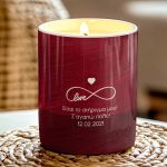 Σετ 2 Κεριά Matching Matching με Φωτογραφίες, Δώρο για Ζευγάρια