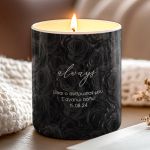 Σετ 2 Αρωματικά Κεριά Vanilla με Φωτογραφίες, Δώρο για Ζευγάρια