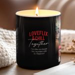 Σετ 2 Κεριά Matching Προσωποποιημένα, Δώρο για Ζευγάρια