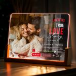 Φωτιστικό LED με Φωτογραφία, Ρομαντικό Δώρο για Ζευγάρια