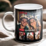 Σετ 2 Κούπες Matching Προσωποποιημένες, Δώρο για Ζευγάρια
