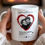 Σετ 2 Κούπες Matching με Φωτογραφίες, Δώρο για Ζευγάρια
