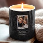 Σετ 2 Κεριά Matching με Φωτογραφίες, Δώρο Αγίου Βαλεντίνου