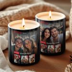 Σετ 2 Κεριά Matching Προσωποποιημένα, Δώρο για Ζευγάρια