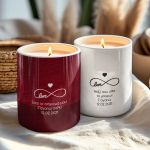 Σετ 2 Κεριά Matching Matching με Φωτογραφίες, Δώρο για Ζευγάρια