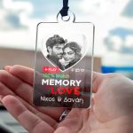 Κρεμαστό Διακοσμητικό Αυτοκινήτου Plexi, Δωρο για Ζευγάρια