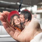 Κρεμαστό Αρωματικό, Διακοσμητικό Αυτοκινήτου με Φωτογραφία