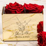 Παντοτινά Τριαντάφυλλα, Forever Red Roses με Ονόματα