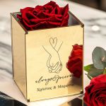 Τριαντάφυλλο σε Θήκη, Forever Red Rose, Δώρο για Ζευγάρια