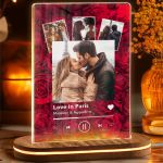 Φωτιστικο Led Επιτραπέζιο με Φωτογραφία, Δώρο για Ζευγάρια