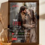 Κορνίζα με Φωτογραφία, Δώρο για Ερωτευμένα Ζευγάρια