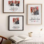 Κορνίζα με Φωτογραφία, Δώρο Ζευγαριού σε Σχήμα Polaroid