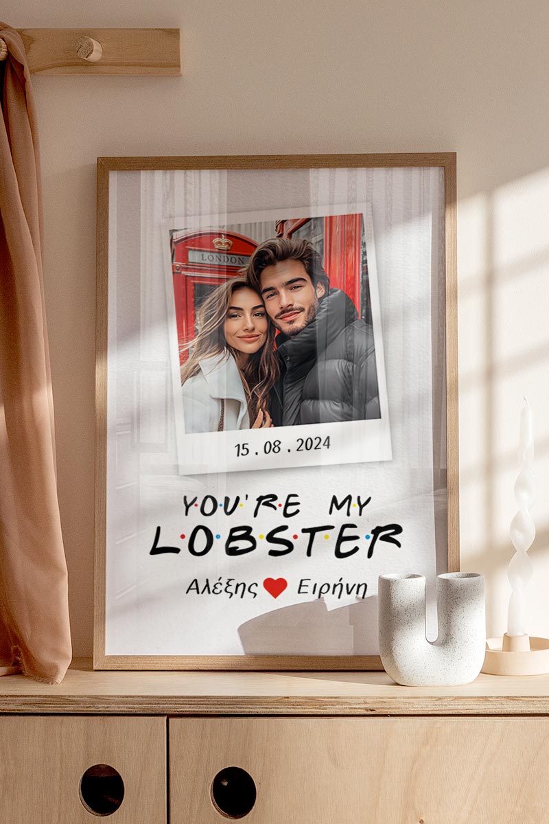 Κορνίζα με Φωτογραφία, Δώρο Ζευγαριού σε Σχήμα Polaroid