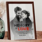 Κορνίζα με Φωτογραφία, Προσωποποιημένο Δώρο για Ζευγάρια