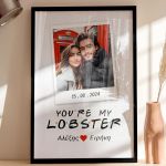 Κορνίζα με Φωτογραφία, Δώρο Ζευγαριού σε Σχήμα Polaroid