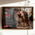 Κορνίζα με Φωτογραφία, Δώρο για Ερωτευμένα Ζευγάρια