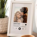 Κορνίζα με Φωτογραφίες και Αφιέρωση, Δώρο για Ζευγάρι