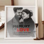 Κορνίζα με Φωτογραφία, Προσωποποιημένο Δώρο για Ζευγάρια