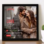 Κορνίζα με Φωτογραφία, Δώρο για Ερωτευμένα Ζευγάρια