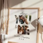 Κορνίζα με Φωτογραφίες και Ημερομηνία, Δώρο για Ζευγάρια