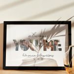 Κορνίζα με Φωτογραφίες και Ημερομηνία, Δώρο για Ζευγάρια