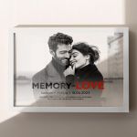 Κορνίζα με Φωτογραφία, Προσωποποιημένο Δώρο για Ζευγάρια