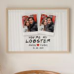 Κορνίζα με Φωτογραφία, Δώρο Ζευγαριού σε Σχήμα Polaroid
