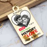 Μπρελόκ Κλειδιών Golden Mirror με Ονόματα, Δώρο για Ζευγάρι