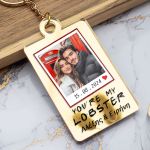 Μπρελόκ Golden Mirror με Ονόματα, Δώρο για Ζευγάρια