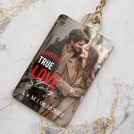 Μπρελόκ Golden Mirror με Φωτογραφία, Δώρο για Ζευγάρι