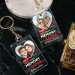 Σετ 2 Μπρελόκ Κλειδιών με Ημερομηνία και Ονόματα για Ζευγάρι