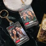 Σετ 2 Μπρελόκ Κλειδίων για Ζευγάρι με Ονόματα