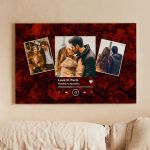 Πίνακας σε Καμβά με Φωτογραφίες, Δώρο για Ζευγάρια