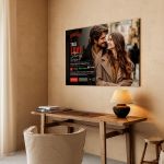 Πίνακας σε Καμβά για Ζευγάρια, Προσωποποιημένο Δώρο