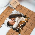 Ξύλινο Παζλ με Βάση & Πλαίσιο, 12 Reasons To Love You