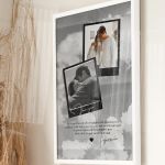 Κορνίζα με Φωτογραφίες σε Στυλ Polaroid, Δώρο για Ζευγάρι