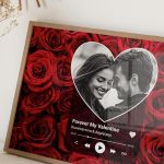 Κορνίζα με Φωτογραφία σε Σχήμα Καρδία, Ιδανικό Δώρο Επετείου