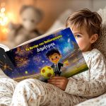 Σετ 3 Δώρα Ασπρόμαυρο Πάσχα - Παραμύθι, Σάκος & Λαμπάδα