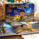 Σετ 3 Δώρα Κιτρινόμαυρο Πάσχα - Παραμύθι, Σάκος & Λαμπάδα