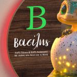 Φωτιστικό Τοίχου για Παιδιά με Δεινόσαυρο & Premium Λαμπάδα