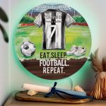 Premium Λαμπάδα με Φωτιστικό Τοίχου και Σχέδιο Ασπρόμαυρη Φανέλα