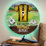 Premium Λαμπάδα με Φωτιστικό Τοίχου και Σχέδιο Κίτρινη Φανέλα