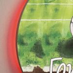 Premium Λαμπάδα με Φωτιστικό Τοίχου και Σχέδιο Ποδοσφαίρο