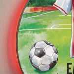 Premium Λαμπάδα με Φωτιστικό Τοίχου και Σχέδιο Κόκκινη Φανέλα